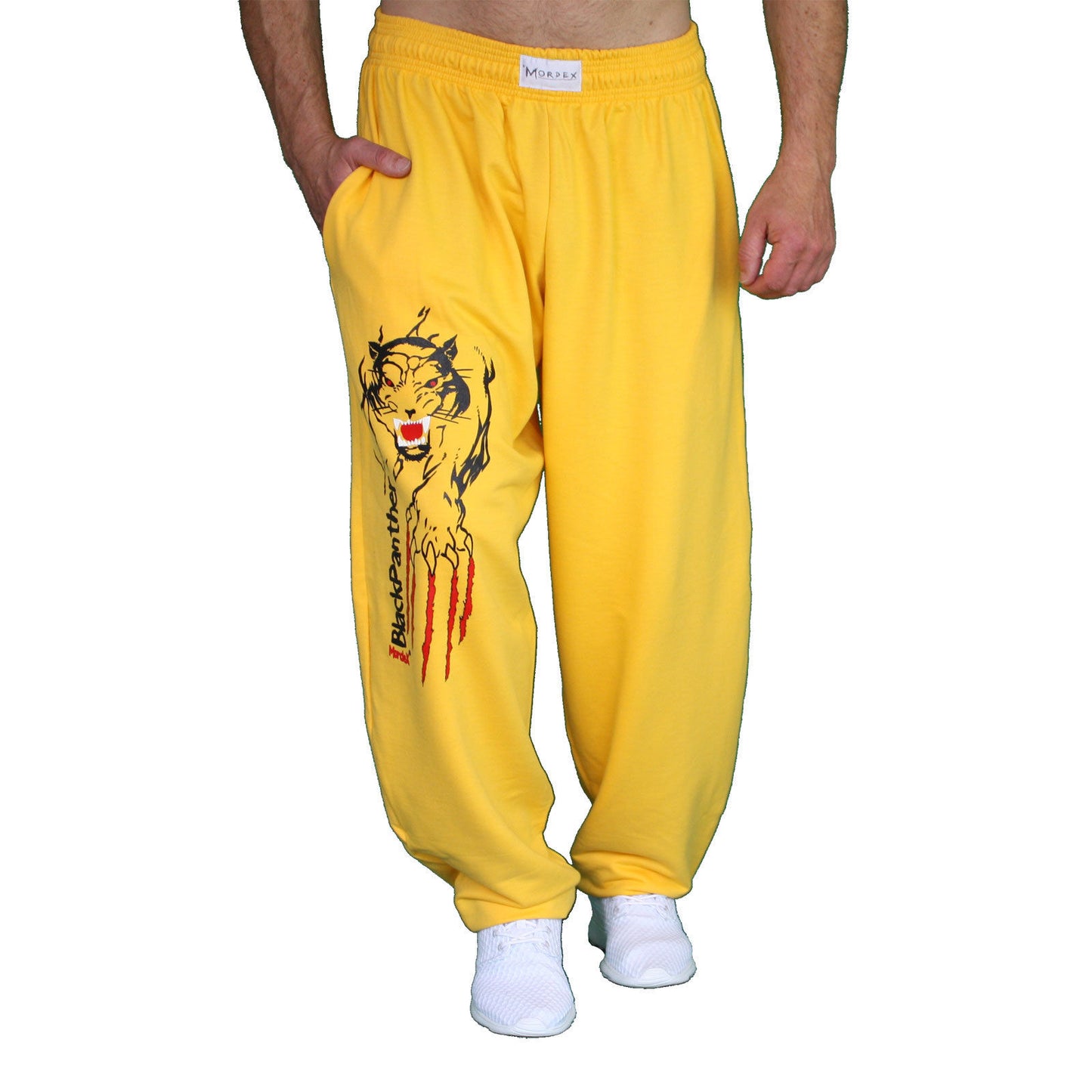 Hose, lang, gelb, Panther