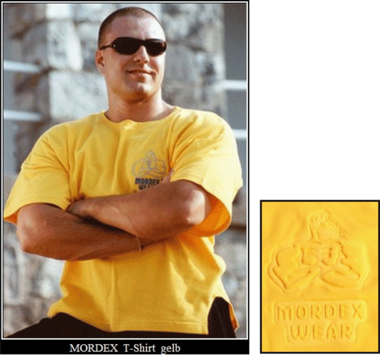 T-Shirt gelb BW